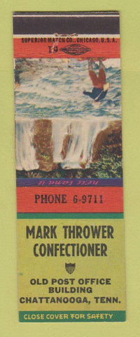 Matchbook Cover - Mark Thrower Confectioner Chattanooga TN