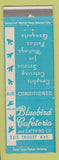 Matchbook Cover - Holzmark's Bluebird Cafeteria Kansas City MO