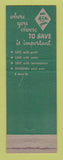 Matchbook Cover - Avondale Savings Loan Chicago IL