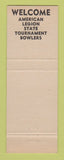 Matchbook Cover - Franklin House New London WI restaurant