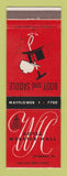 Matchbook Cover - Hotel Webster Hall Pittsburgh PA Boot and Saddle
