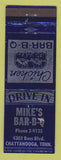 Matchbook Cover - Mike's BBQ Chattanooga TN WEAR