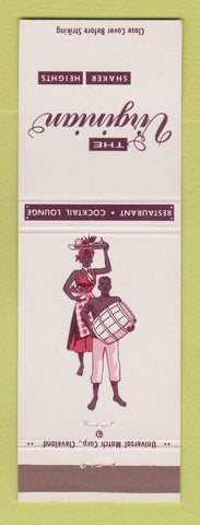 Matchbook Cover - The Virginian Shaker Heights OH Black Americana