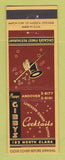 Matchbook Cover - Gibby's Cocktail Lounge Restaurant Chicago IL