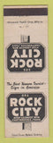 Matchbook Cover - Rock Island City Chattanooga TN