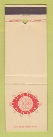 Matchbook Cover - University of Nebraska Cornhuskers Lincoln NE