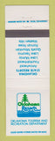 Matchbook Cover - Oklahoma State Resorts OK