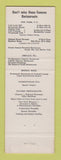 Matchbook Cover - Restaurant Mayan New York City