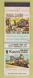 Matchbook Cover - KNott's Berry Farm Buena Park CA Ghost Town