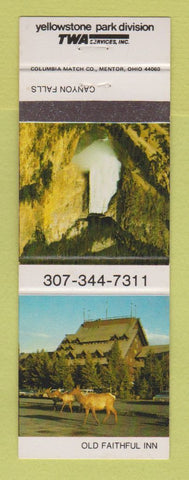 Matchbook Cover - Yellowstone Park Division WY