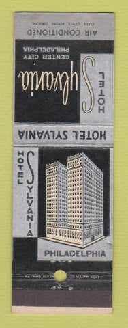 Matchbook Cover - Hotel Sylvania Philadelphia PA
