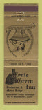 Matchbook Cover - Monte Green Inn Restaurant Middletown CT