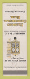 Matchbook Cover - Parsons Commercial Bank Parsons KS