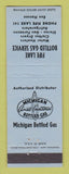 Matchbook Cover - Fife Lake Bottled Gas Service MI