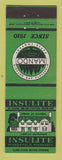 Matchbook Cover - Insulite Insulation Mando Paper Minneapolis MN