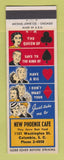 Matchbook Cover - New Phoenix Cafe Columbia SC