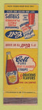 Matchbook Cover - Cott Fruit Flavored Syrups Drink