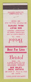Matchbook Cover - Bristol TN Riley Real Estate VA