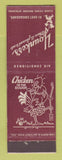 Matchbook Cover - Younker's Restaurant Chicken in the Rough Chicago IL