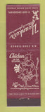 Matchbook Cover - Younker's Restaurant Chicken in the Rough Chicago IL