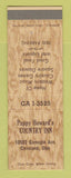 Matchbook Cover - Pappy Howard's Country Inn Cleveland OH