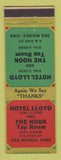Matchbook Cover - Hotel Lloyd Nook Tap Room Des Moines IA