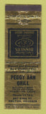 Matchbook Cover - Peggy Ann Grill Dalton GA WEAR