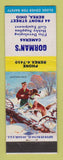 Matchbook Cover - Gorman's Cameras Berea OH