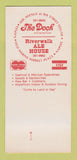 Matchbook Cover - The Dock Naples FL 30 Strk SAMPLE