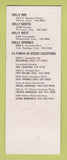 Matchbook Cover - Holly Inn Denver Colorado Thornton Englewood SAMPLE