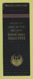 Matchbook Cover - Executive Steak House McAllen TX SAMPLE