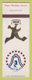 Matchbook Cover - King's Palace Lisle IL 1976 SAMPLE
