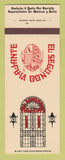 Matchbook Cover - El Segundo Viajante Miami Beach FL SAMPLE