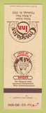 Matchbook Cover - Crossgates Inn Pittsburgh PA SAMPLE