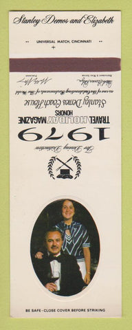 Matchbook Cover - Stanley Demos Coach House Lexington KY SAMPLE