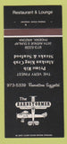 Matchbook Cover - Barnstormer Restaurant Phoenix AZ 30 Strk SAMPLE