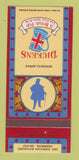 Matchbook Cover - Dickens British Pub Honolulu Hawaii 30 Strk SAMPLE