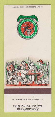 Matchbook Cover - Ichabod Caren's Tarry Town Tavern Torrance CA 30 Strk SAMPLE