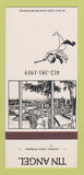 Matchbook Cover - Tin Angel Pittsburgh PA restaurant 30 Strk SAMPLE