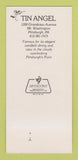 Matchbook Cover - Tin Angel Pittsburgh PA restaurant 30 Strk SAMPLE