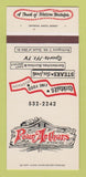 Matchbook Cover - Pour Arthurs Wyoming MI restaurant 30 Strk SAMPLE