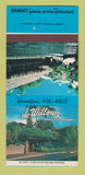 Matchbook Cover - The Willows Restaurant Honolulu Hawaii 30 Strk SAMPLE