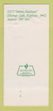 Matchbook Cover - Camille's Sherman Oaks CA 30 Strk SAMPLE