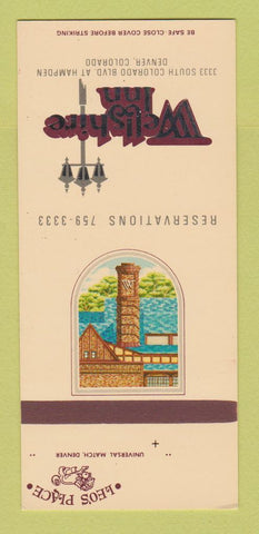 Matchbook Cover - Wellshire Inn Denver Colorado Leo's Place 30 Strk SAMPLE