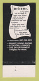 Matchbook Cover - Veigel's Kaiserhoff Restaurant BBQ New Ulm MN 30 Strk SAMPLE