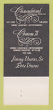 Matchbook Cover - Chateaubriand Dallas TX 30 Strk SAMPLE