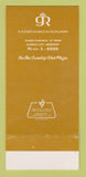 Matchbook Cover - Plaza III Kansas City MO restaurant 30 Strk SAMPLE