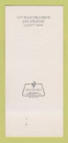 Matchbook Cover - Orlando Orsini Ristorante Los Angeles CA 30 Strk SAMPLE