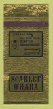 Matchbook Cover - Scarlet O'Hara Underground Atlanta GA WEAR 30 Strk SAMPLE