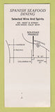 Matchbook Cover - Soledad Franco Restaurant San Diego CA WORN 30 Strk SAMPLE